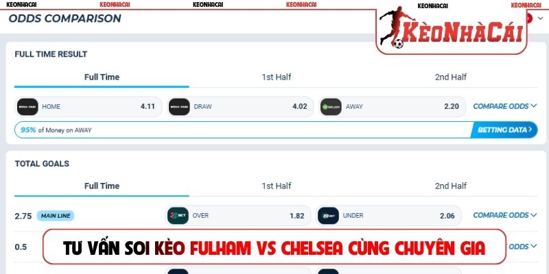 Tư vấn soi kèo Fulham vs Chelsea cùng chuyên gia